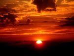 梦幻夕阳风景图片