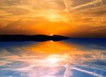 梦幻夕阳美景图片