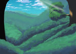 阳光森林动漫场景