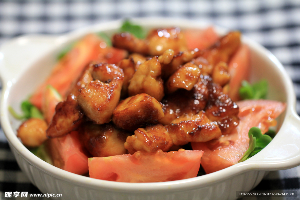 鸡肉盖饭