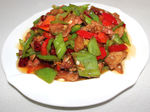 尖椒炒肘子
