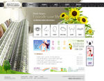 韩国企业类型网页设计模板