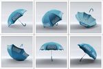 雨伞 企业用伞智能贴图