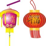 矢量灯笼 中秋节