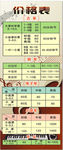 钢琴价格表