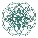 欧式边框 中式花纹 民族花纹
