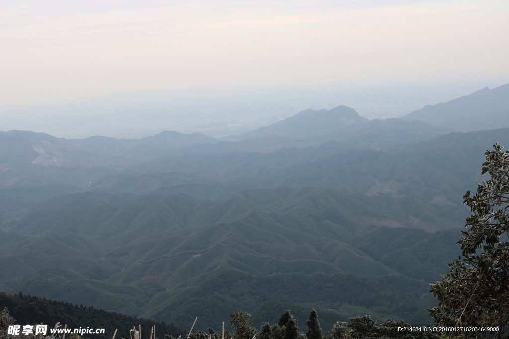 平天山风景