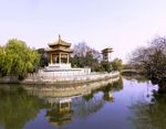 上海老街七宝教寺风景