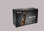 指纹锁包装盒效果图