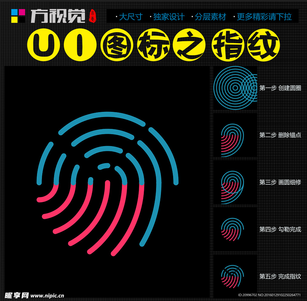 指纹步骤