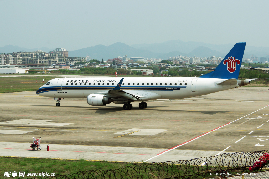 南方航空 飞机转头