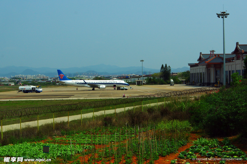 客都机场 机场景观