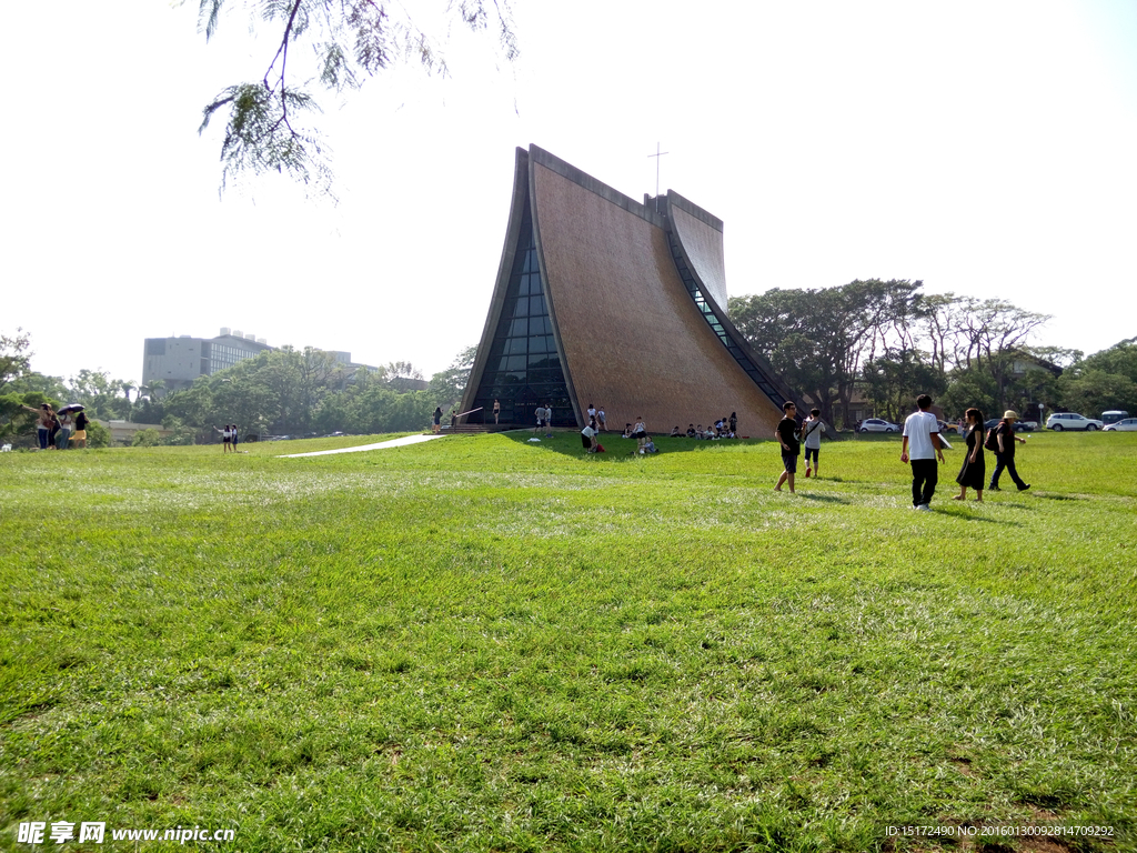 东海大学校园一角摄影