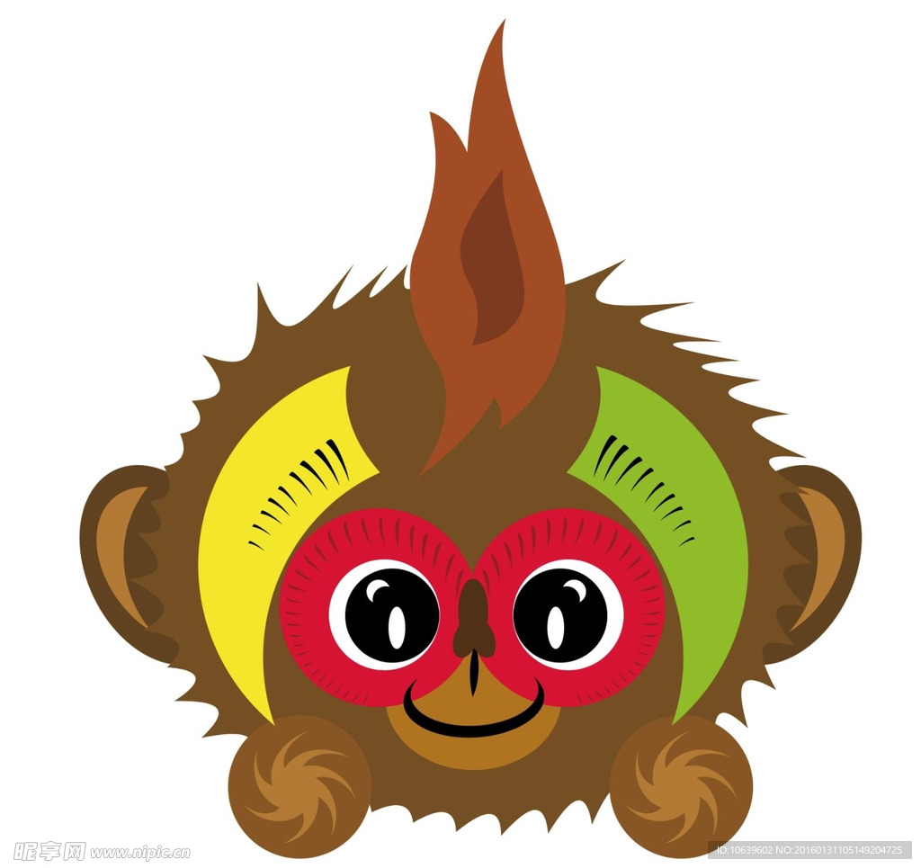2016猴子吉祥物