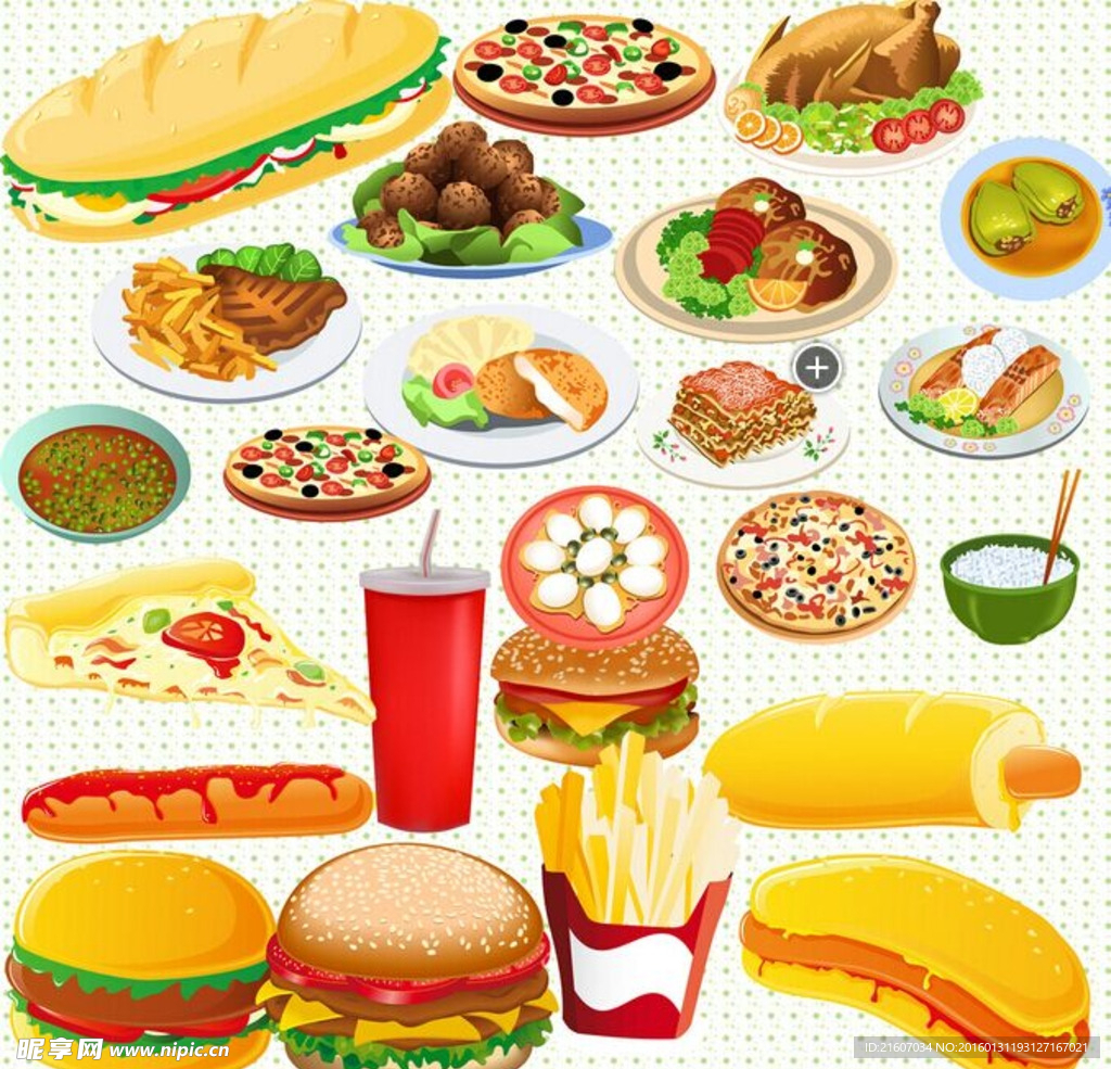 卡通食品