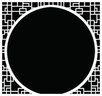 中式镂空门