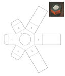 盒子刀版 展开图 包装盒 礼品
