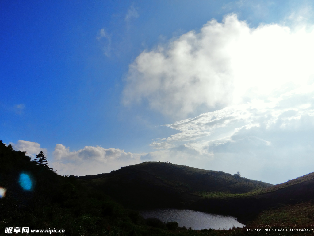 轿顶山风光