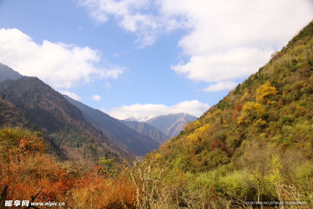 高原雪山