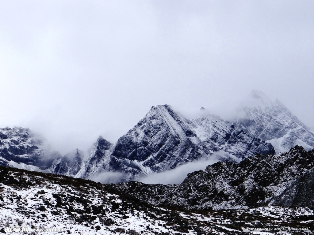 雪山