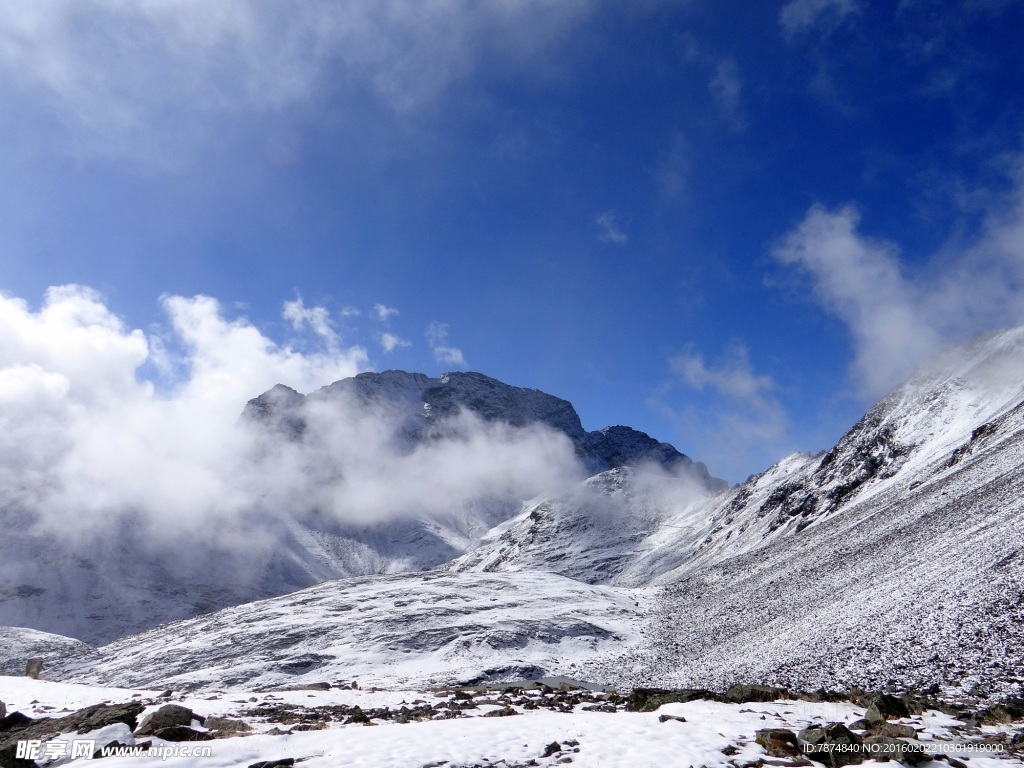 雪山