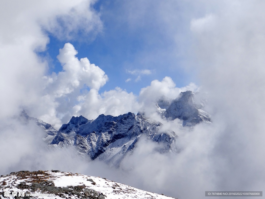 雪山