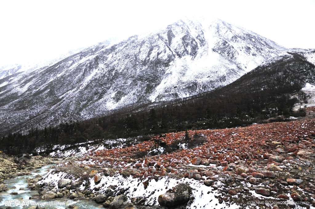 贡嘎雪山