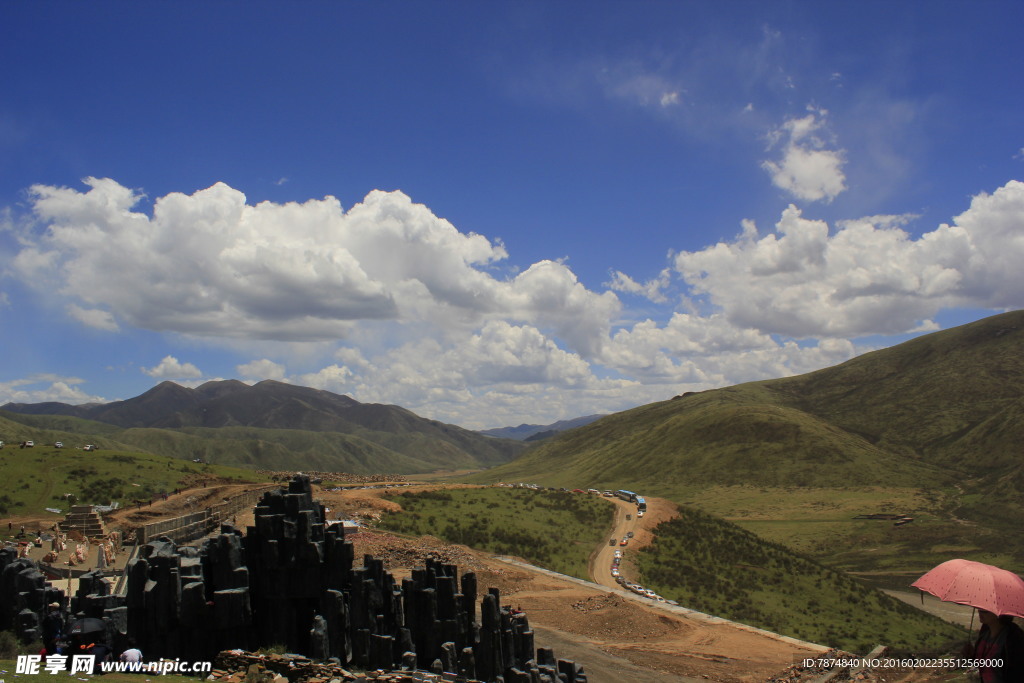 色达风景