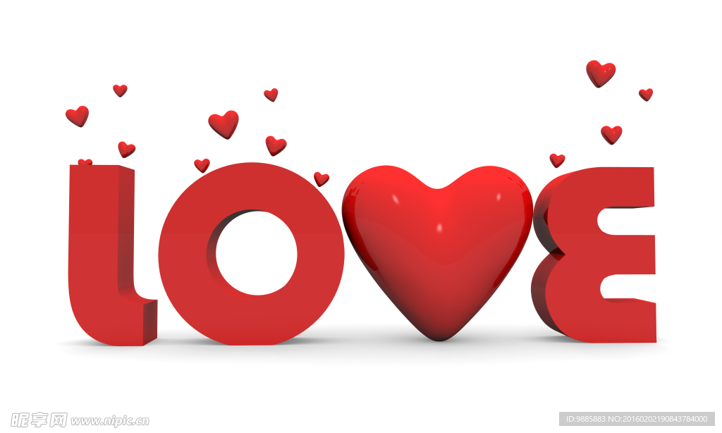 love艺术字