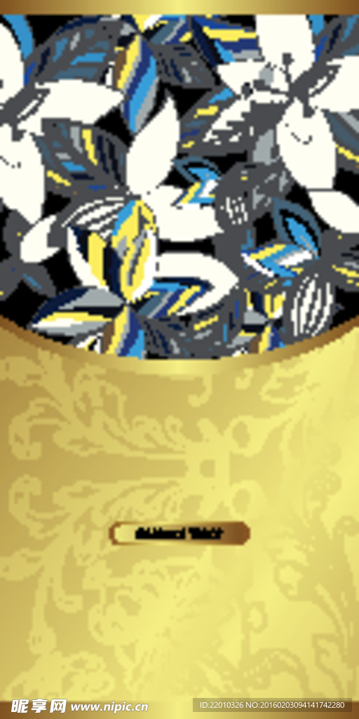 欧式花朵底纹背景