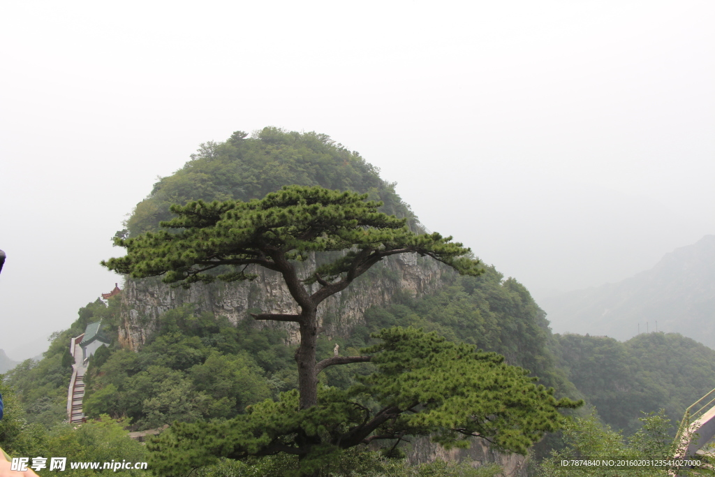 圣莲山风光