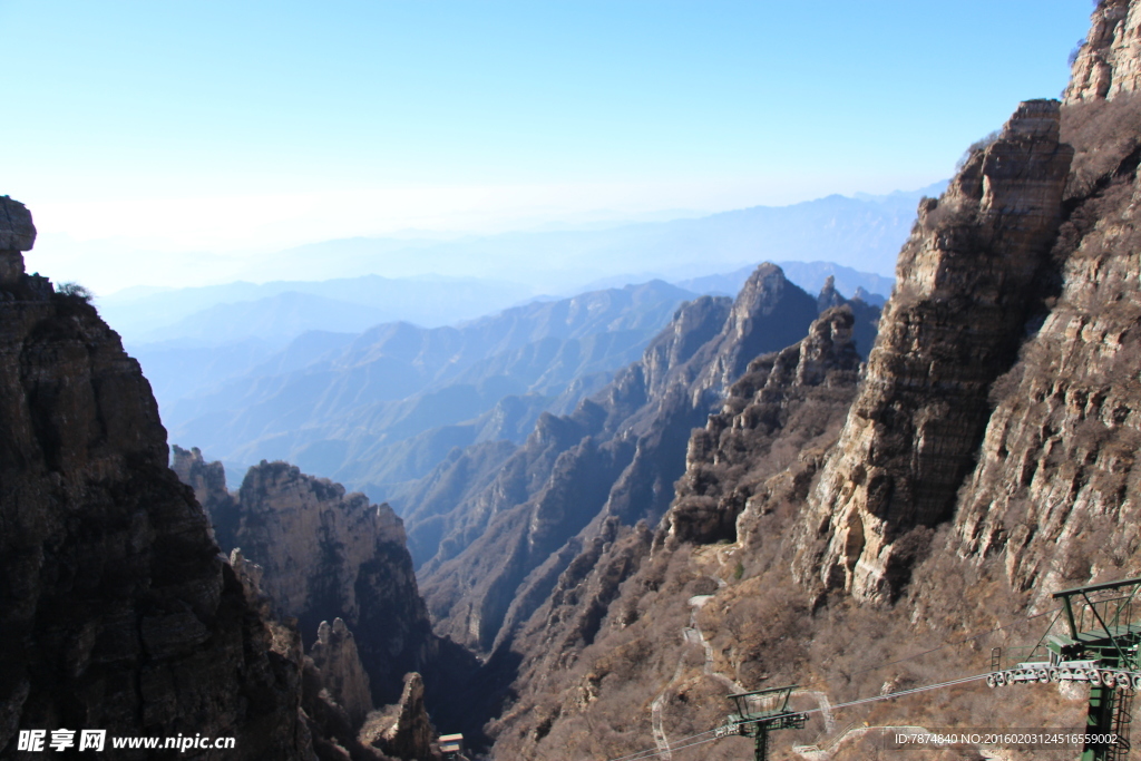 白石山风光