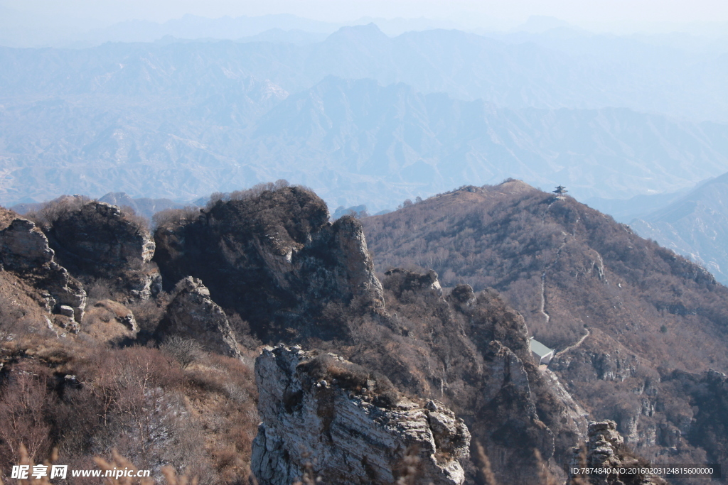 白石山风光