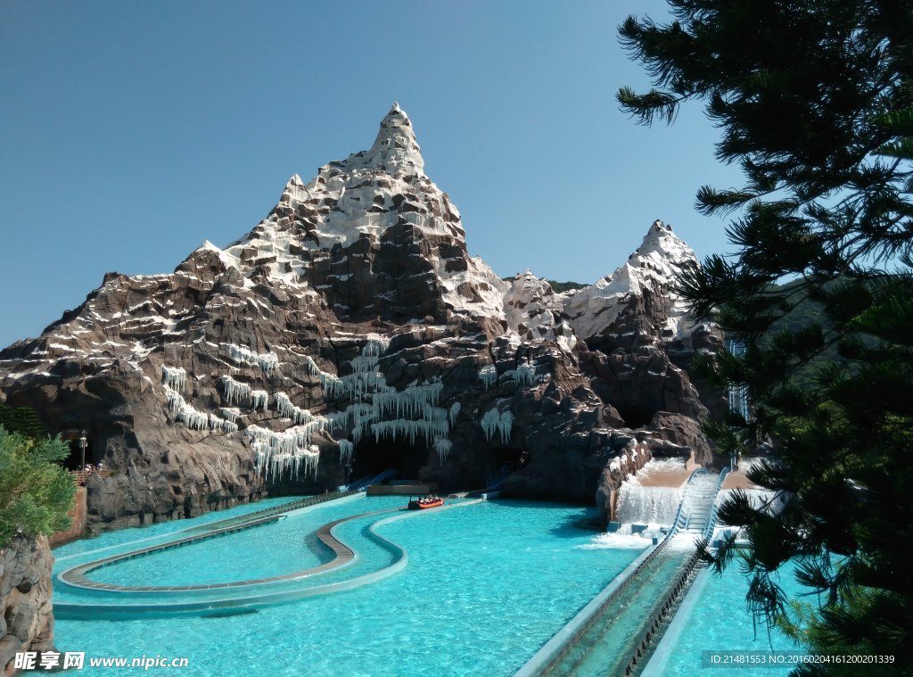 海洋雪山
