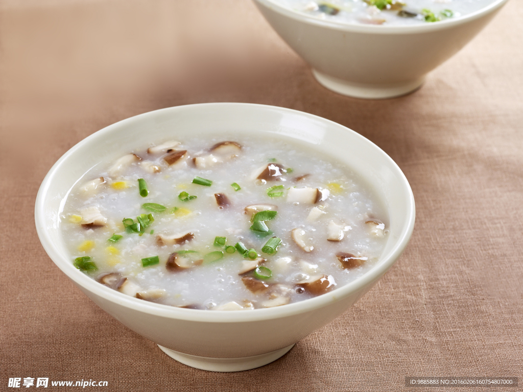 香菇瘦肉粥