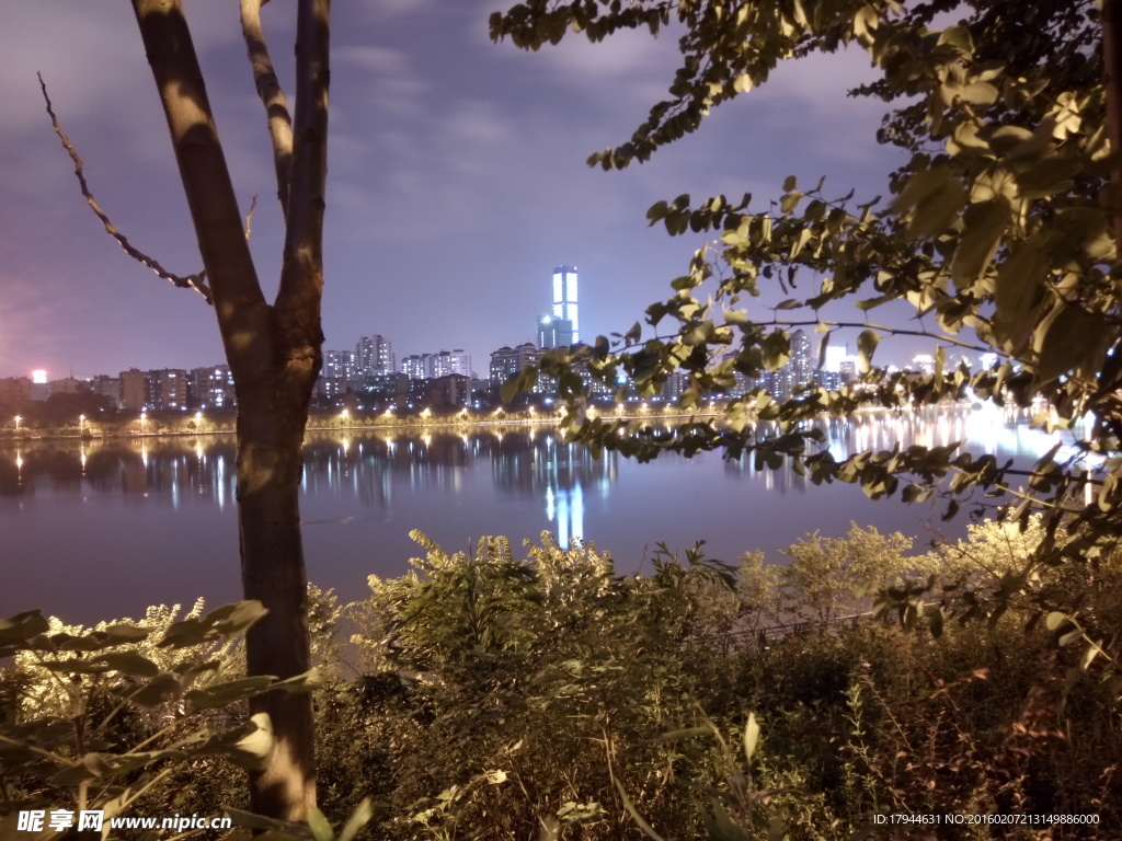 柳州西堤路地王夜景