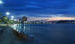 泰国 芭提雅 海边 夜景