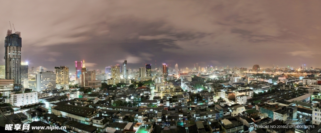 泰国曼谷夜景