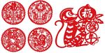金猴祥瑞剪纸