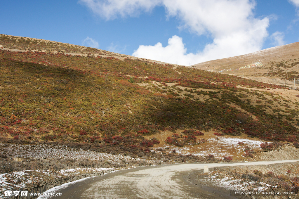 四川公路上的风景