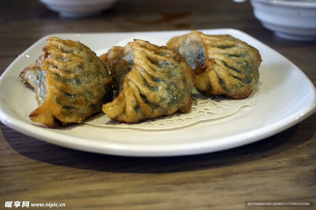 韭菜煎饺