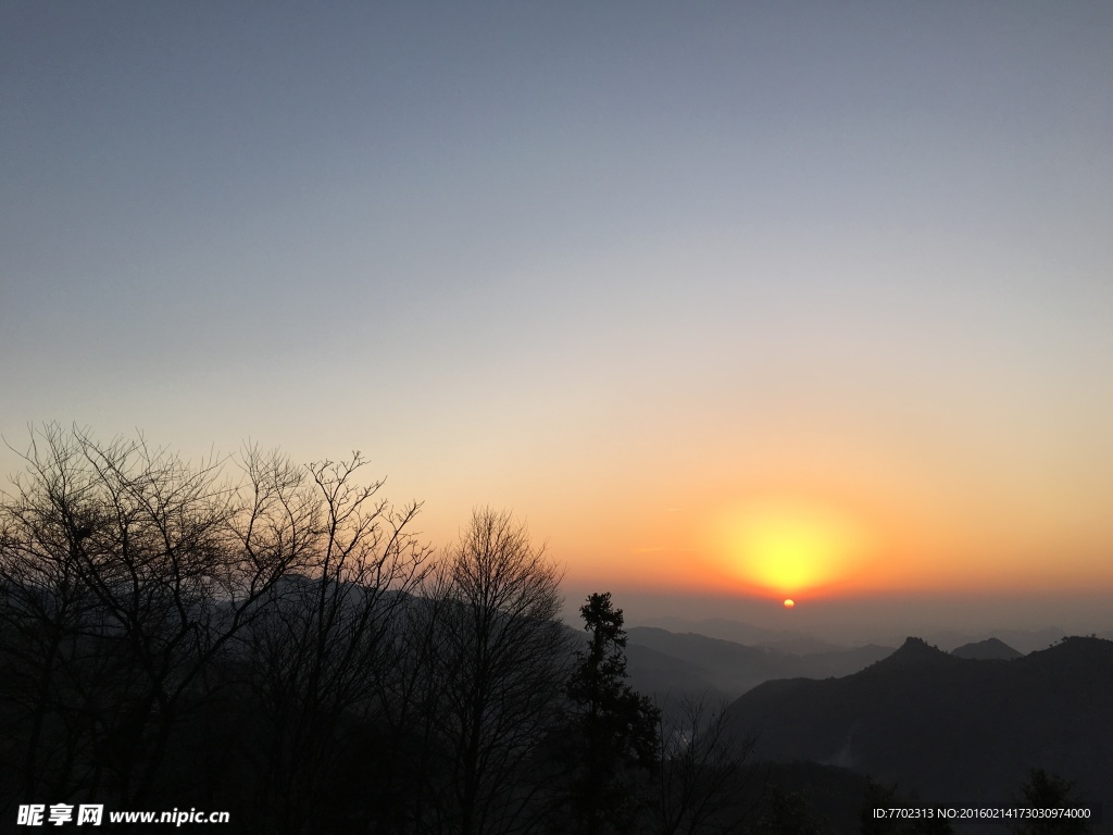 夕阳 晚霞