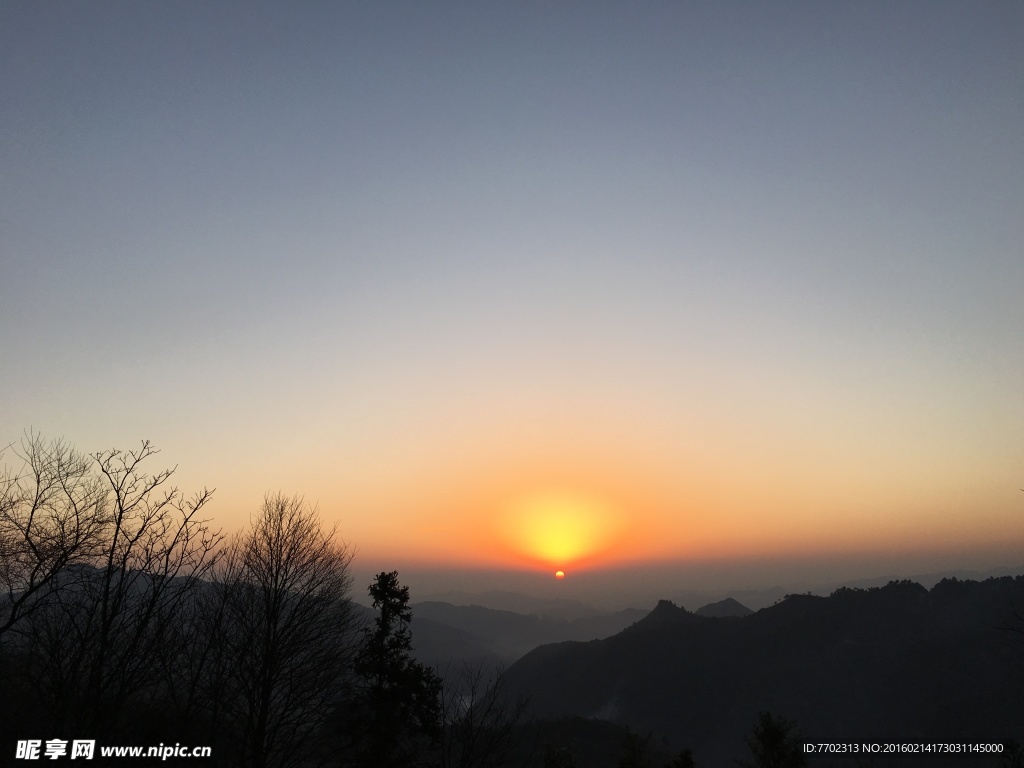 夕阳 晚霞