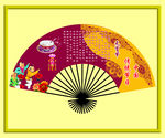 元宵节折扇