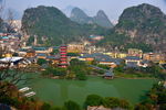 桂林市区风景
