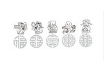 福绿寿喜财