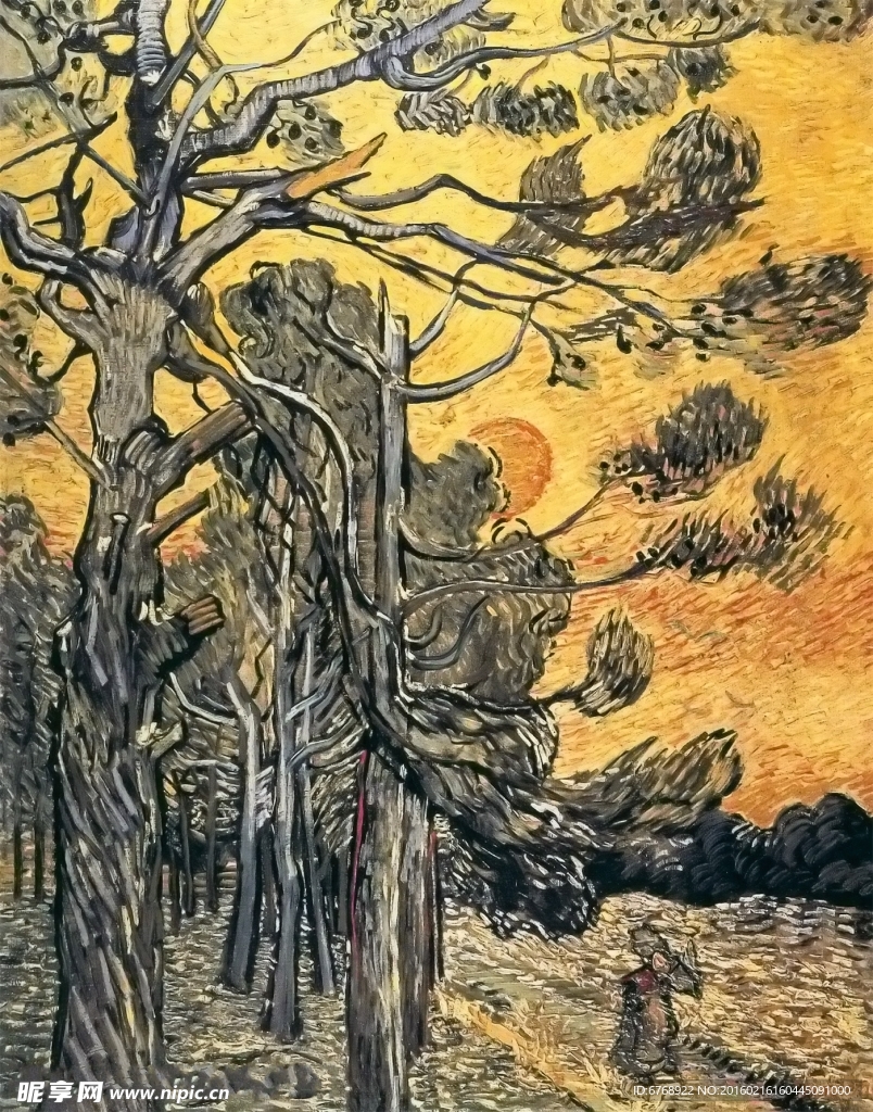 梵高油画