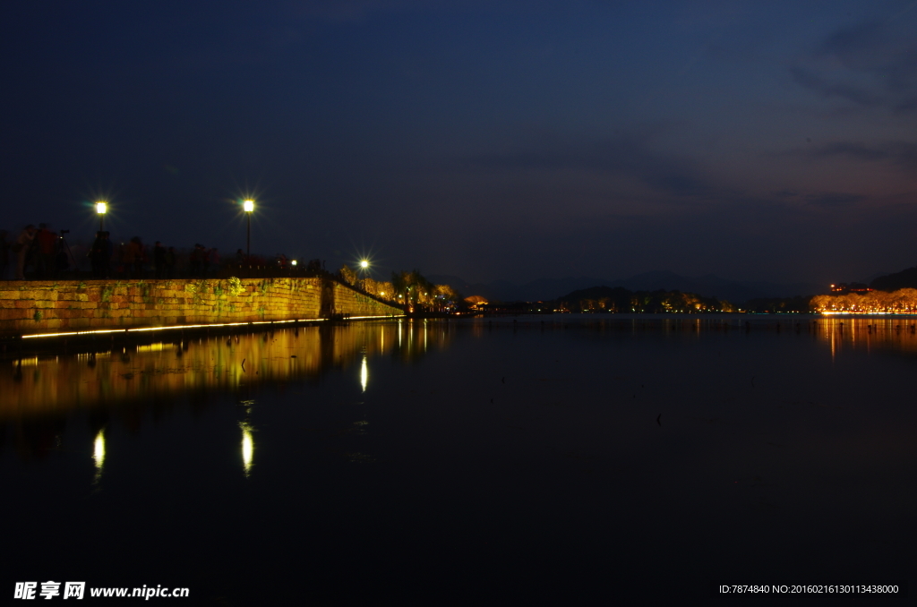 西湖夜景