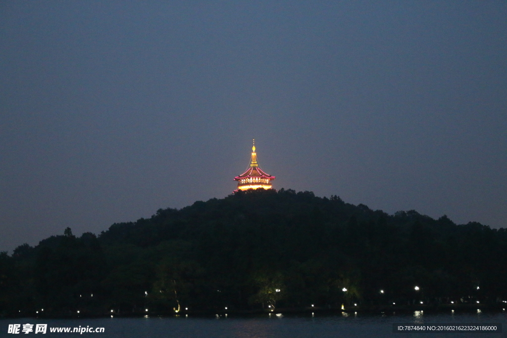 西湖夜景