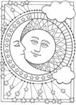 秘密花园填色卡